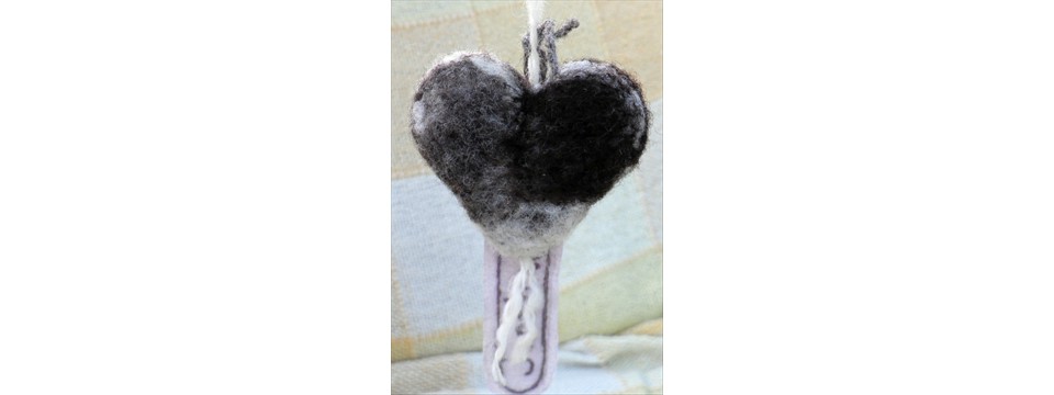 Mottled heart